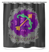Sagittarius Shower Curtain | Zodiac Series 11 - Beyond T-shirts